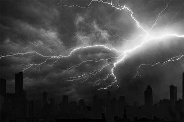 Lightning over a city | SV Partners