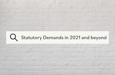 "Statutory Demands in 2021 and beyond" | SV Partners